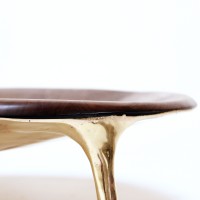 <a href="https://www.galeriegosserez.com/artistes/loellmann-valentin.html">Valentin Loellmann </a> - Brass - Table basse